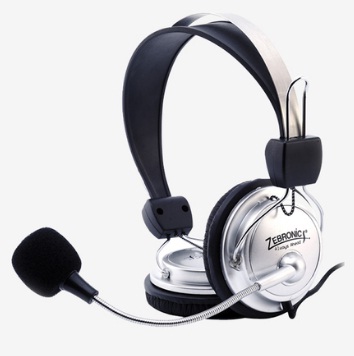 India Desire : Buy Zebronics 1000hmv On The Ear Headsets Sliver At Rs 247 From Tata Cliq [MRP Rs 449]